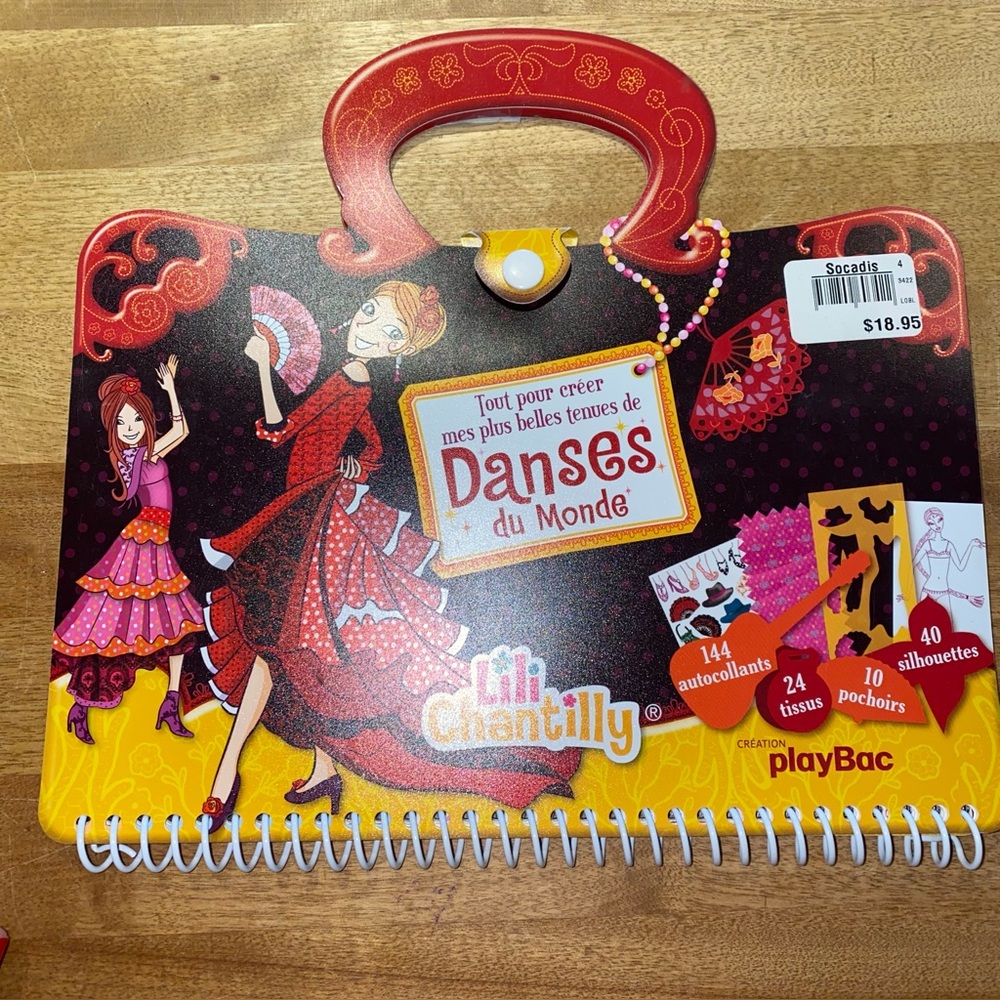 💥  2 for 12 or 4 for 20 💥 - Dancing Outfits of the Word Colouring Stencils Book